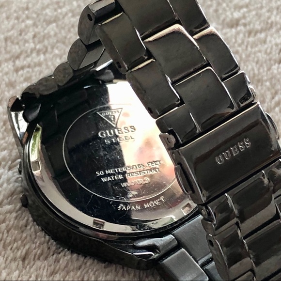 Watch: GUESS Watch, Black - NO Extra Links or Battery ๐ Bundle Me! - Picture 7 of 11